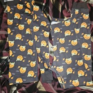 Star Wars Kids Pajama Bottoms - Black and Orange